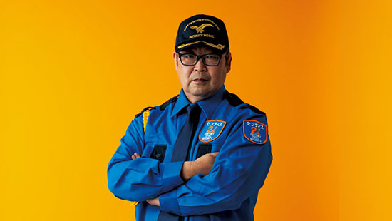 警備事業部／ウインズ統括 田守 太郎